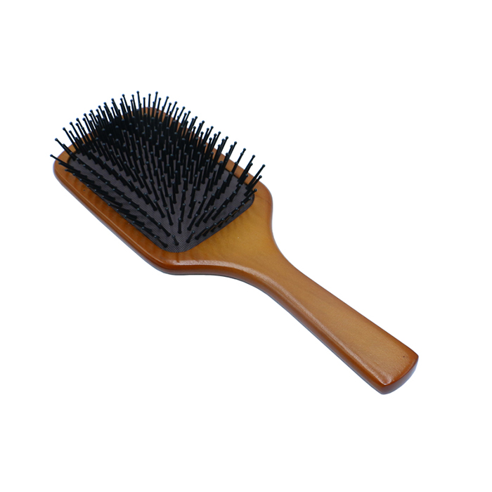 Wooden Paddle Hair Comb
